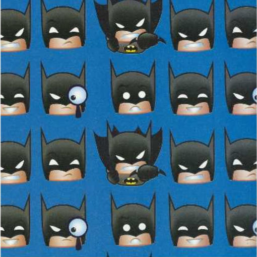 Picture of BATMAN WRAPPING PAPER BLUE 50X70CM